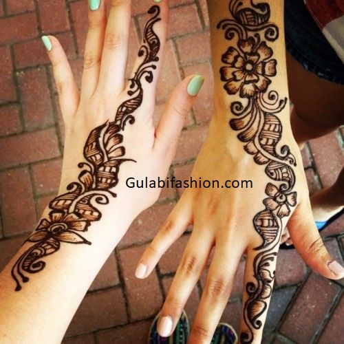 simple mehndi designs for hands